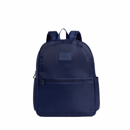 State Bags Great Value - Evans Double Pocket Backpack Nylon Navy