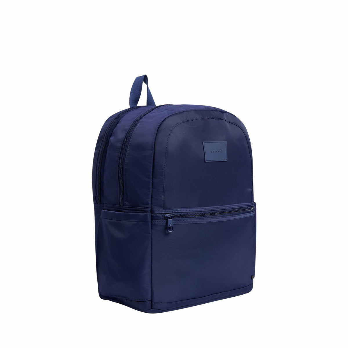 State Bags Great Value - Evans Double Pocket Backpack Nylon Navy