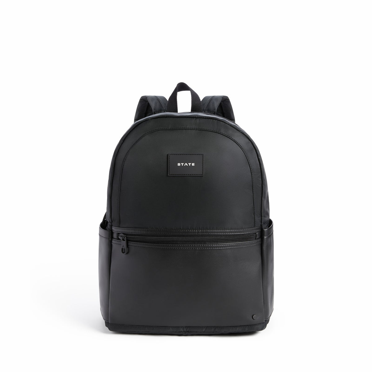 State Bags Hot Sale - Evans Double Pocket Backpack Recycled Nylon Black