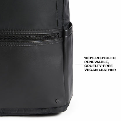 State Bags Hot Sale - Evans Double Pocket Backpack Recycled Nylon Black