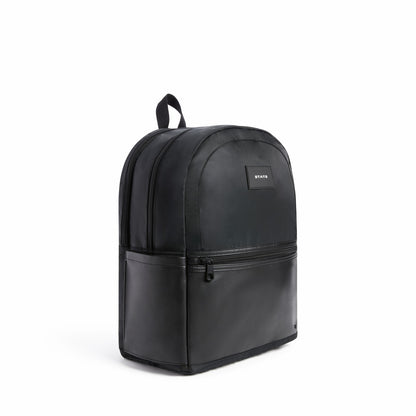 State Bags Hot Sale - Evans Double Pocket Backpack Recycled Nylon Black