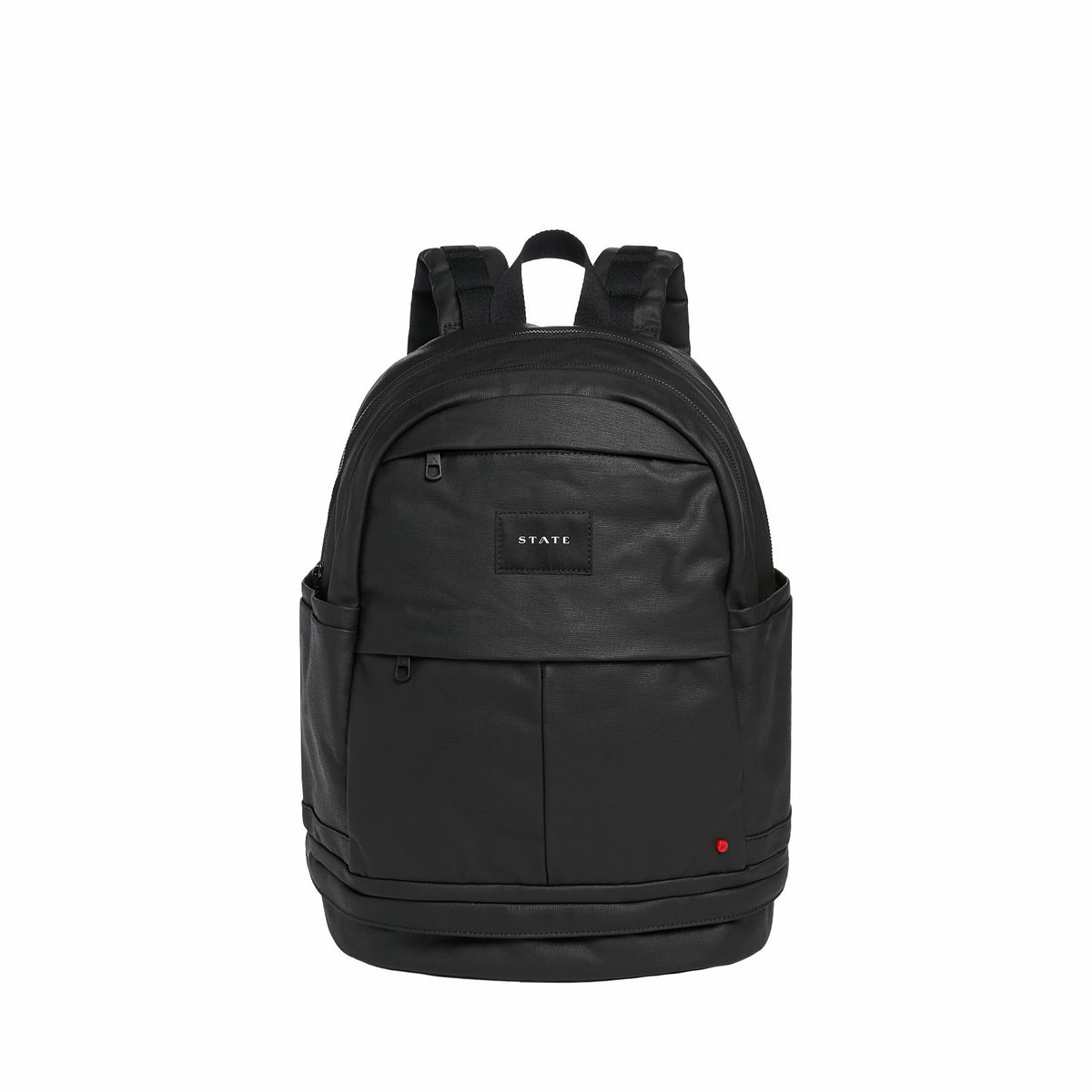 State Bags Essential - Lenox with Shoe Pocket Backpack Coated Canvas Black