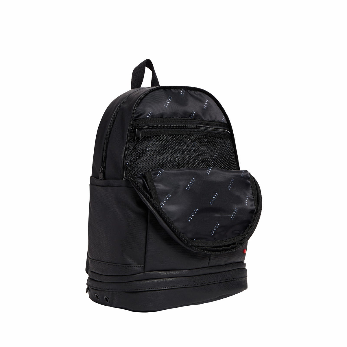 State Bags Essential - Lenox with Shoe Pocket Backpack Coated Canvas Black