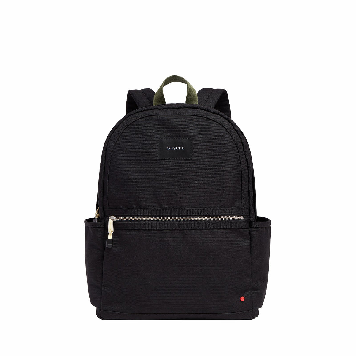 State Bags Signature - Kane Double Pocket Large Polyester Canvas Black