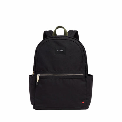 State Bags Signature - Kane Double Pocket Large Polyester Canvas Black