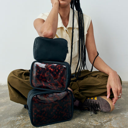 State Bags Latest - Travel Pouch Set Tortoise