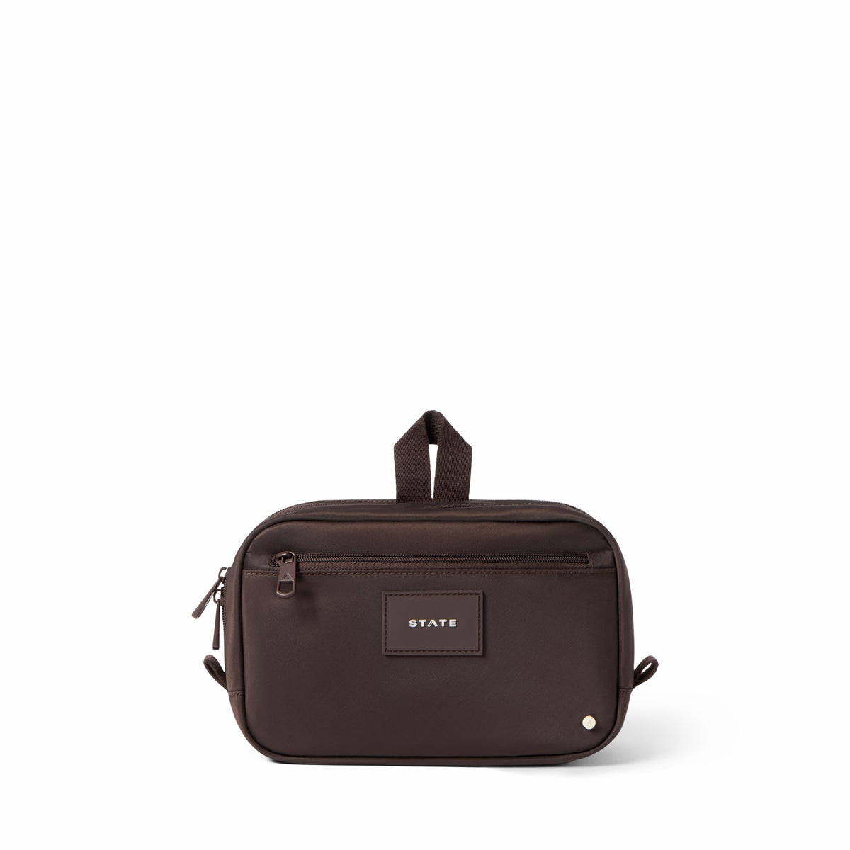 State Bags Quality - Hart Dopp Kit Nylon Brown