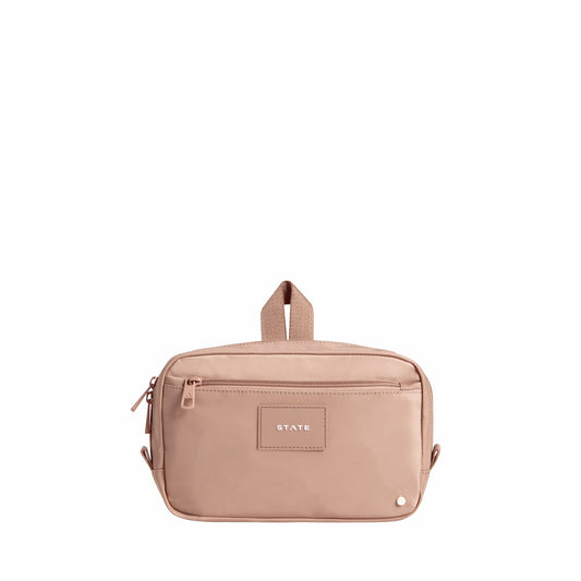 State Bags Discount - Hart Dopp Kit Nylon Latte