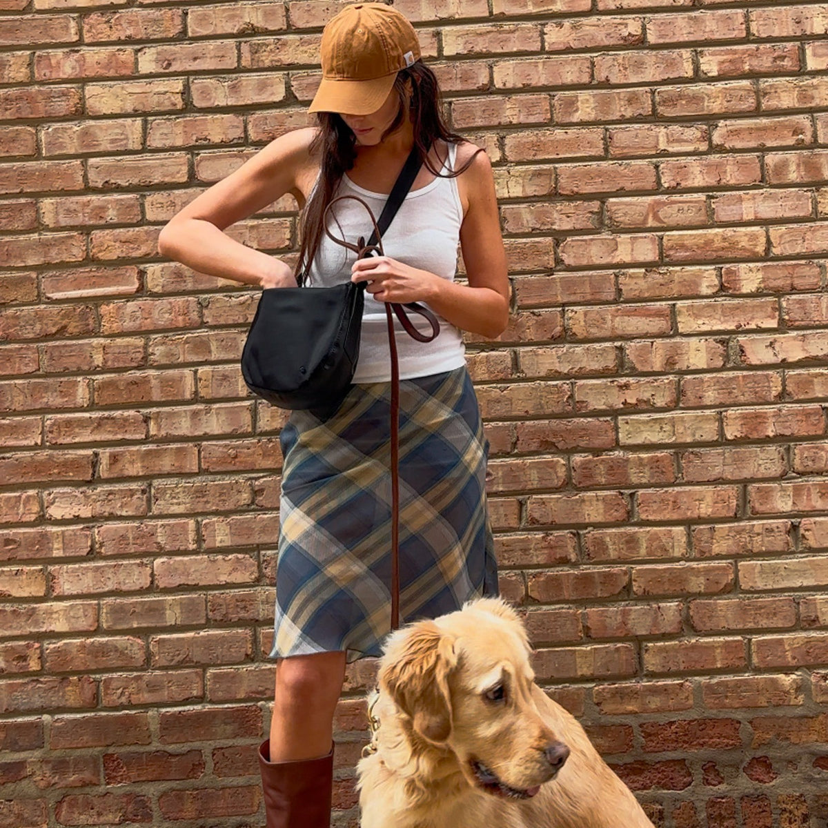 State Bags Signature - Luna Mini Crossbody Recycled Nylon Black