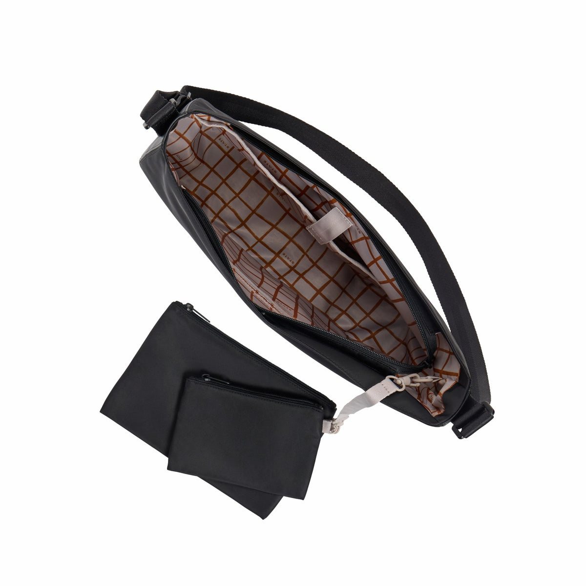 State Bags Classic - Luna Crossbody Recycled Nylon Black