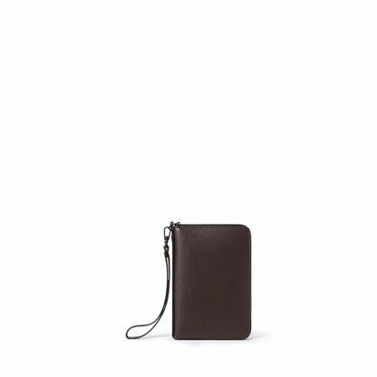 State Bags Featured - Passport Holder Vegan Leather Brown
