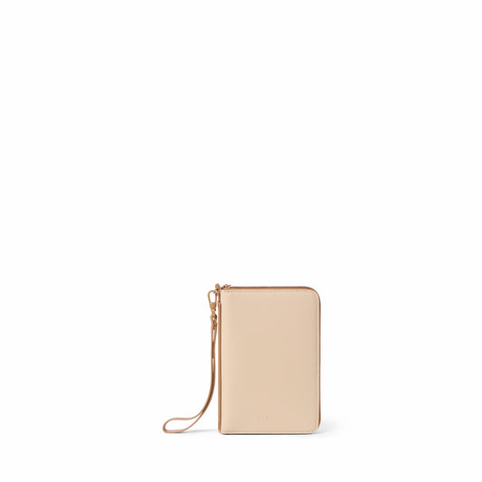 State Bags Great Value - Passport Holder Vegan Leather Sand