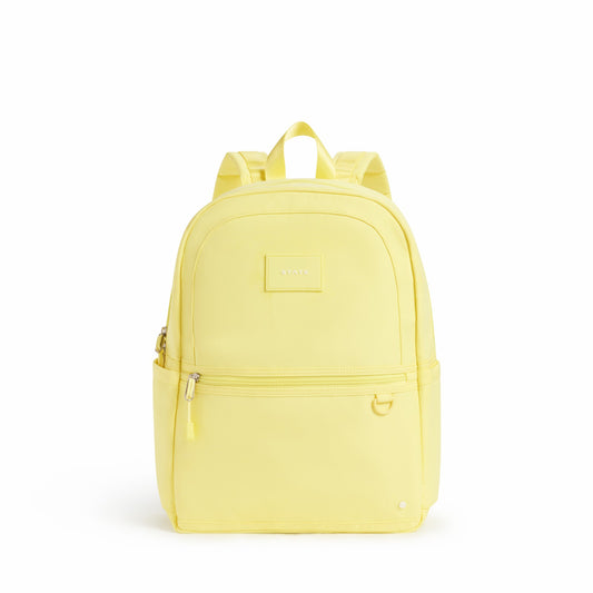 State Bags Hot Sale - Kane Kids Travel Backpack Recycled Polyester Canvas Solids Butter Yellow