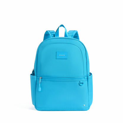 State Bags Latest - Kane Kids Double Pocket Recycled Polyester Canvas Bright Blue