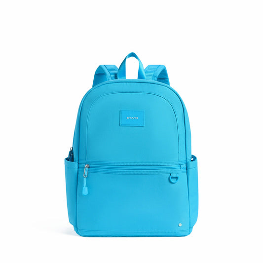 State Bags Latest - Kane Kids Double Pocket Recycled Polyester Canvas Bright Blue