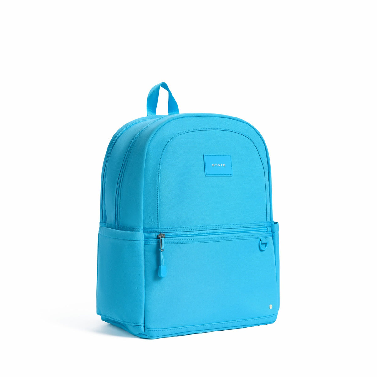 State Bags Latest - Kane Kids Double Pocket Recycled Polyester Canvas Bright Blue
