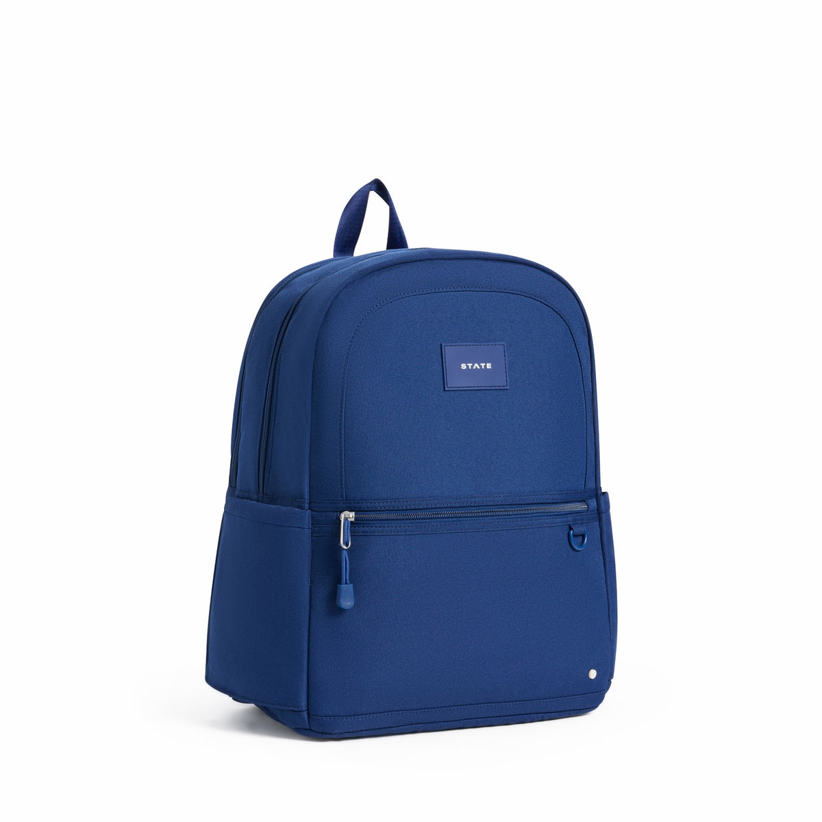 State Bags Recommended - Kane Kids Double Pocket Recycled Polyester Canvas Navy