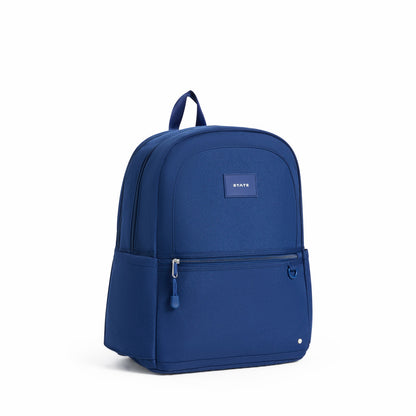State Bags Recommended - Kane Kids Double Pocket Recycled Polyester Canvas Navy
