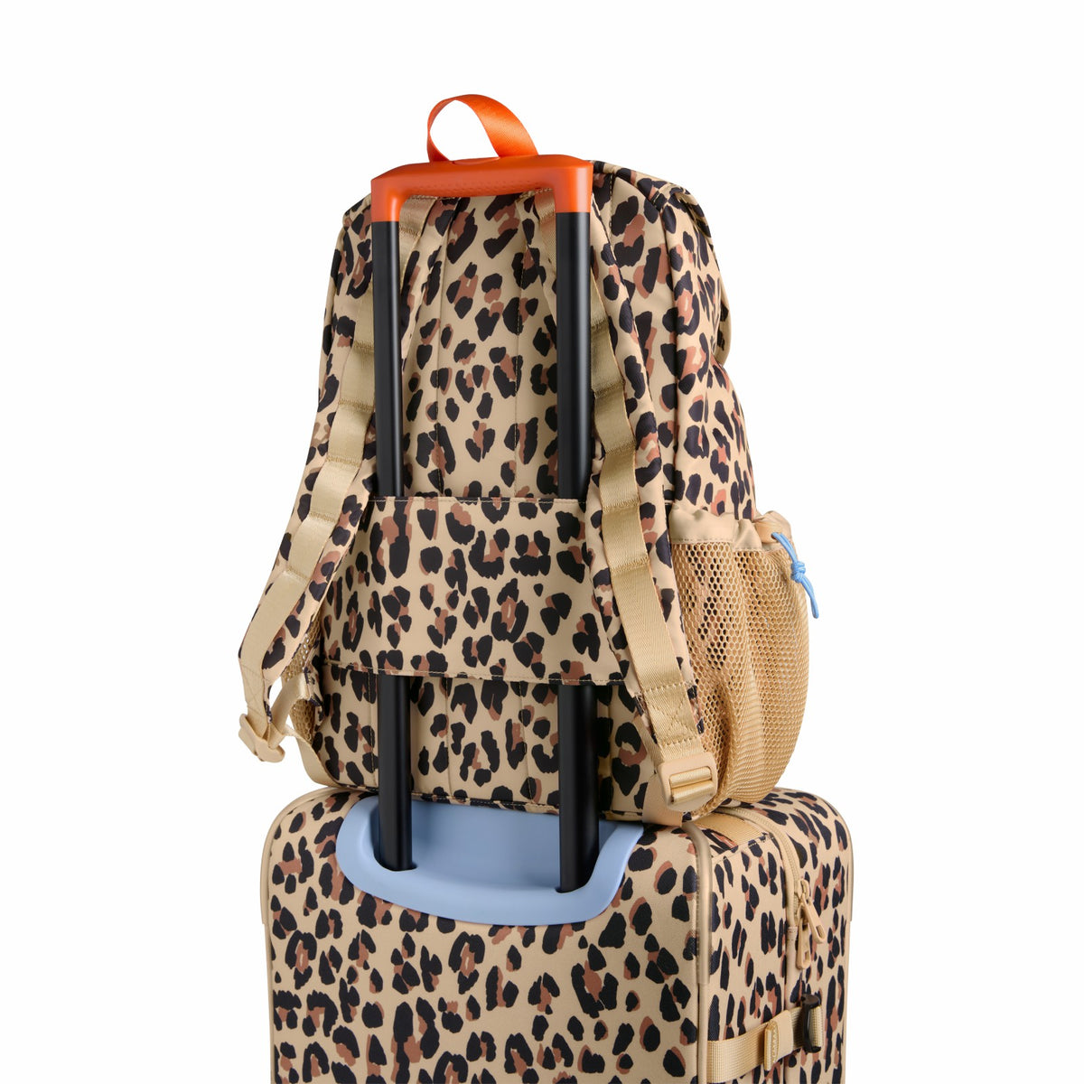 State Bags Discount - Charlie Rucksack Nylon Leopard