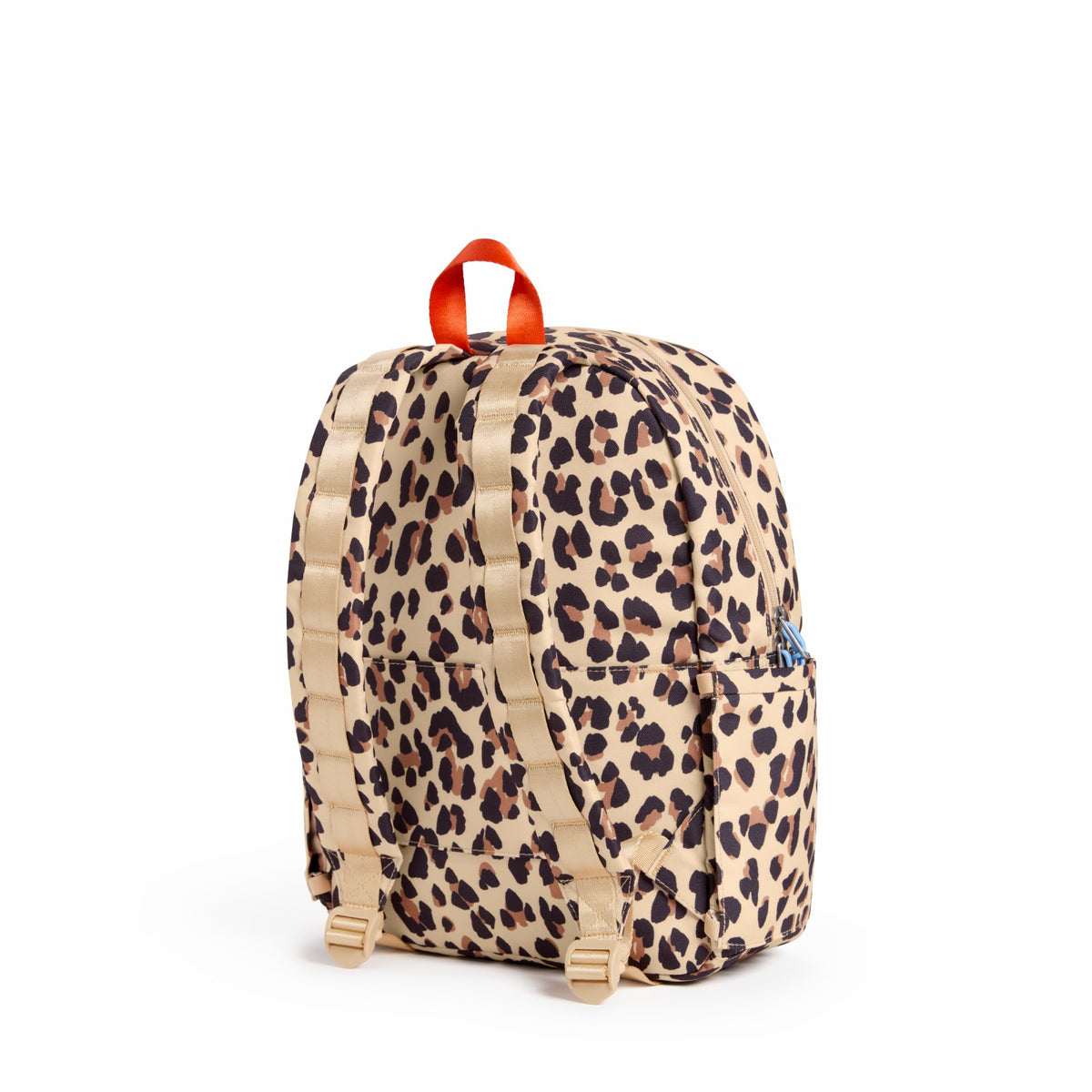 State Bags Recommended - Kane Kids Travel Backpack Printed Canvas Leopard