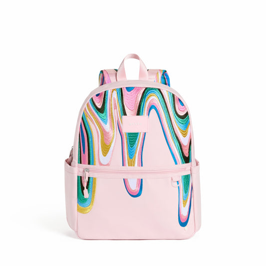 State Bags Discount - Kane Kids Backpack Polyester Canvas Paint Wave