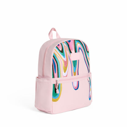 State Bags Discount - Kane Kids Backpack Polyester Canvas Paint Wave