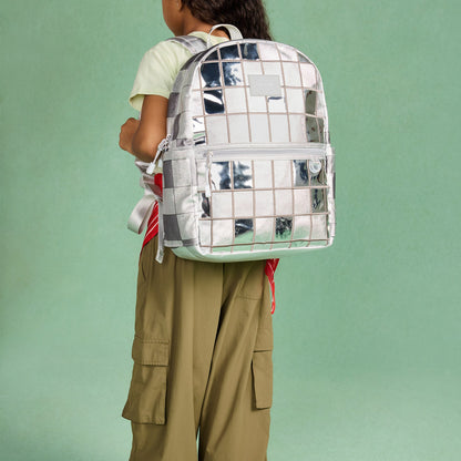 State Bags New - Kane Kids Backpack Metallic Discoball