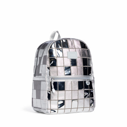 State Bags Best Seller - Kane Double Pocket Backpack Metallic Discoballs