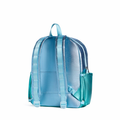 State Bags Everyday - Kane Kids Travel Backpack Metallic Blue/Turquoise Colorblock