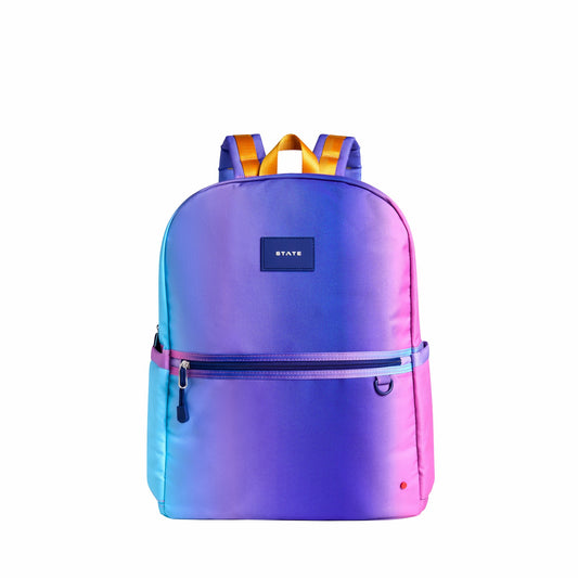 State Bags Trending - Kane Kids Large Backpack Recycled Poly Canvas Blue/Pink Gradient