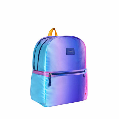 State Bags Trending - Kane Kids Large Backpack Recycled Poly Canvas Blue/Pink Gradient