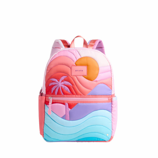 State Bags Value - Kane Kids Backpack Nylon Puffer Sunset