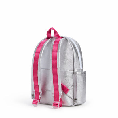 State Bags Quality - Kane Mini Backpack Metallic Happy Fuzzy Hearts