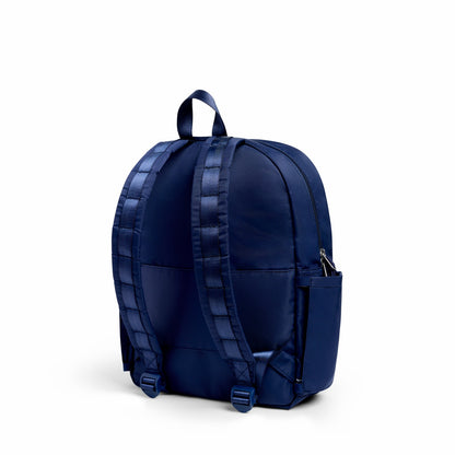 State Bags Everyday - Kane Kids Backpack Nylon Puffer Blue Chevron