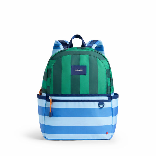 State Bags Deals - Kane Kids Travel Backpack Recycled Polyester Canvas Stripe