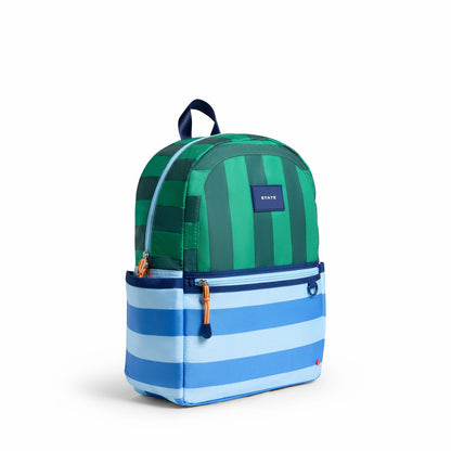 State Bags Deals - Kane Kids Travel Backpack Recycled Polyester Canvas Stripe
