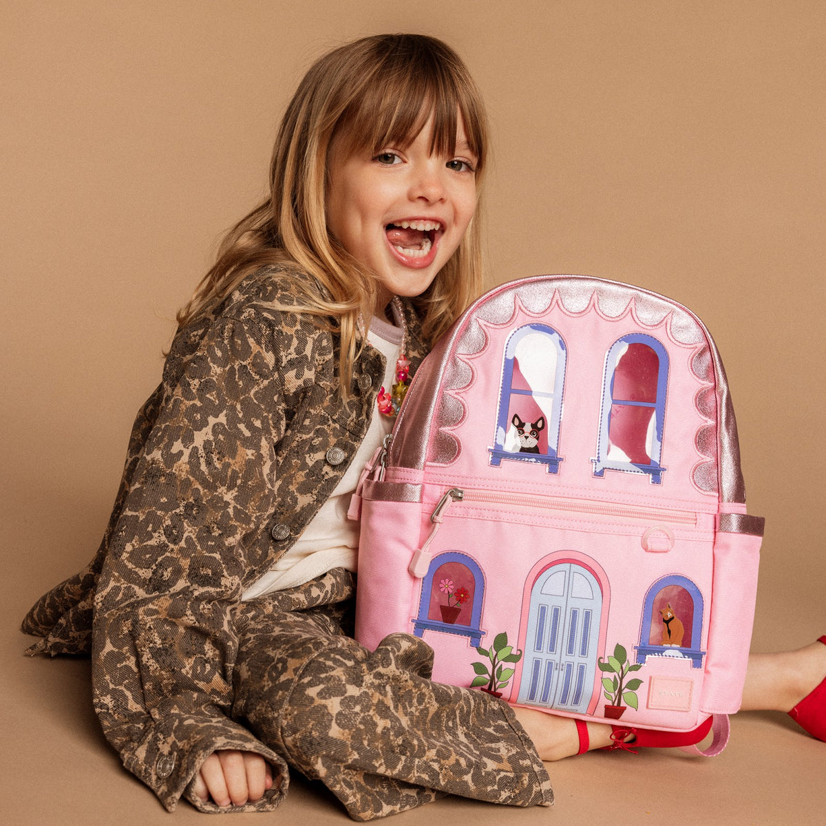 State Bags Classic - Kane Kids Travel Backpack Recycled Poly Canvas House