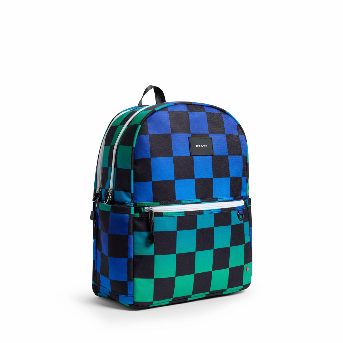 State Bags Popular - Kane Kids Large Backpack Recycled Poly Canvas Blue Check