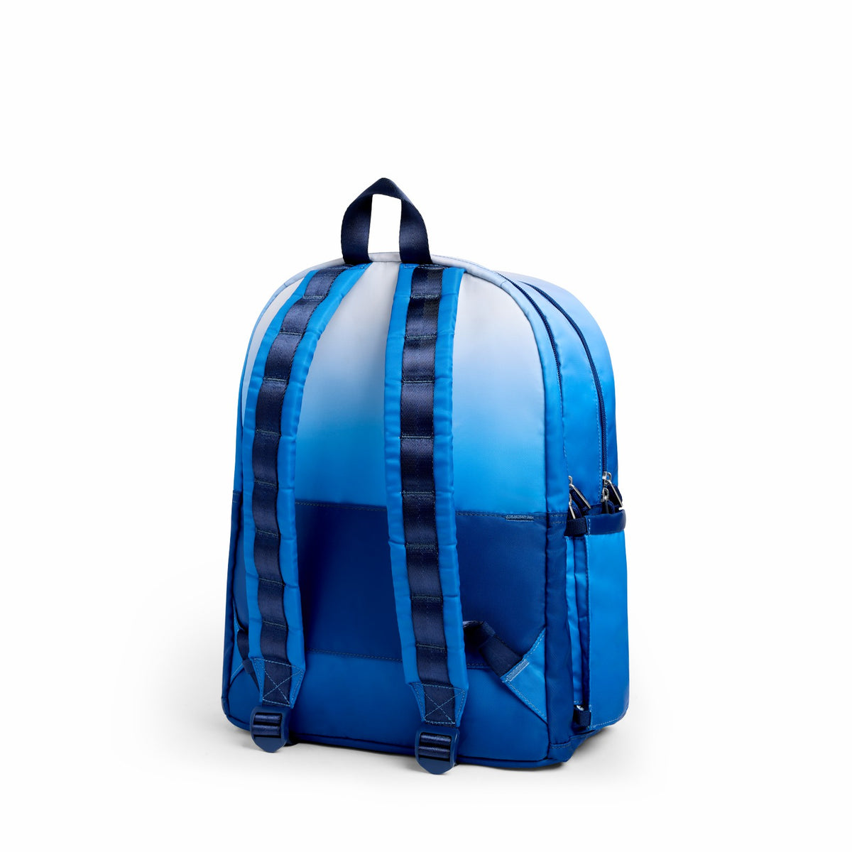 State Bags Classic - Kane Kids Double Pocket Nylon Blue Gradient Diagonal Zipper