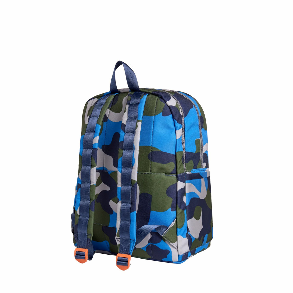 State Bags Quality - Kane Kids Double Pocket Backpack Printed Canvas Camo