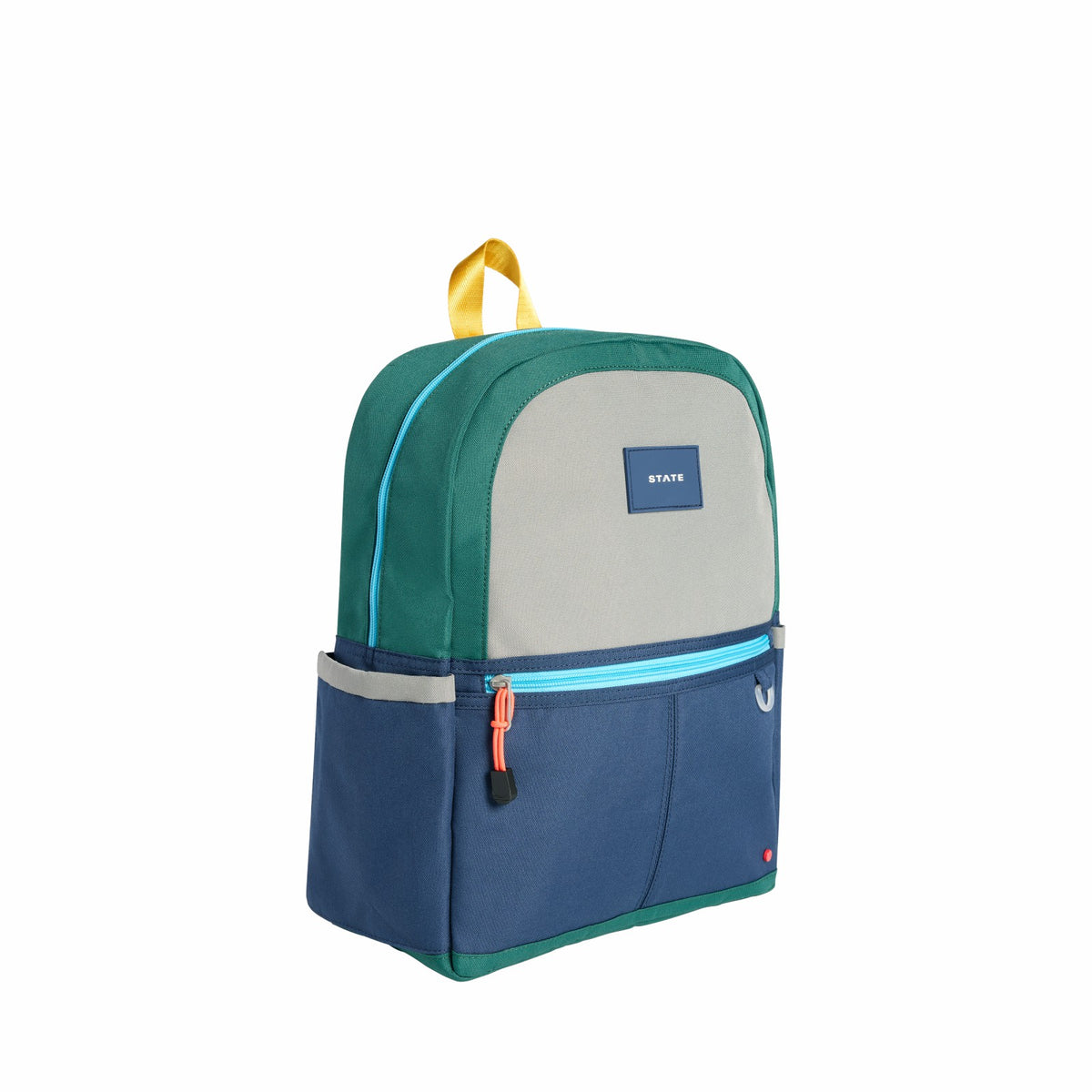 State Bags Best Price - Kane Kids Backpack Polyester Canvas Green/Navy