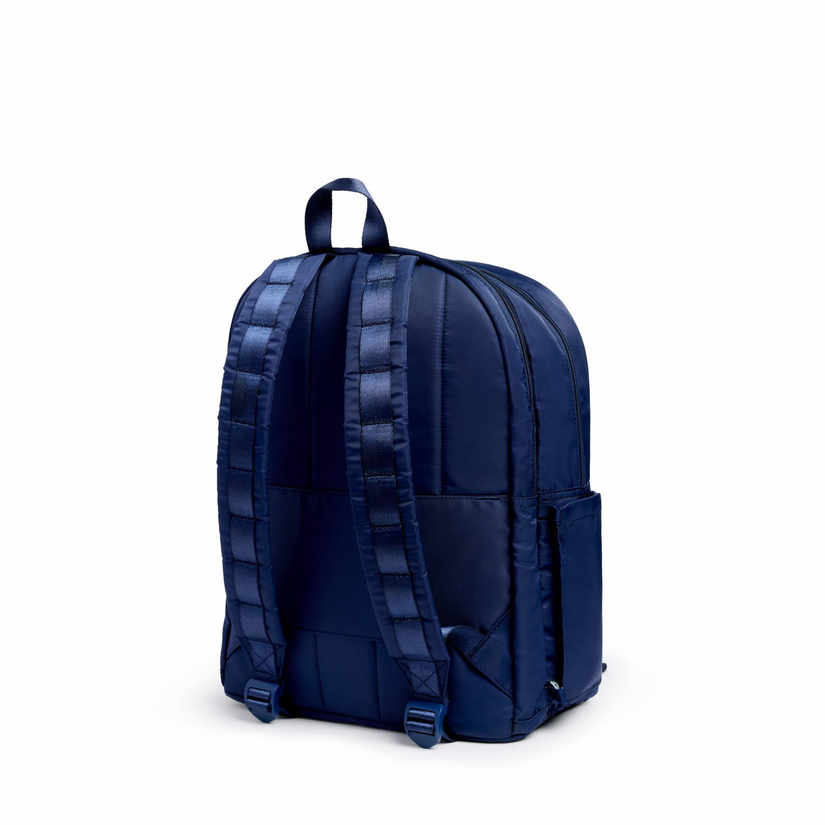 State Bags Sale - Kane Kids Double Pocket Nylon Puffer Blue Chevron