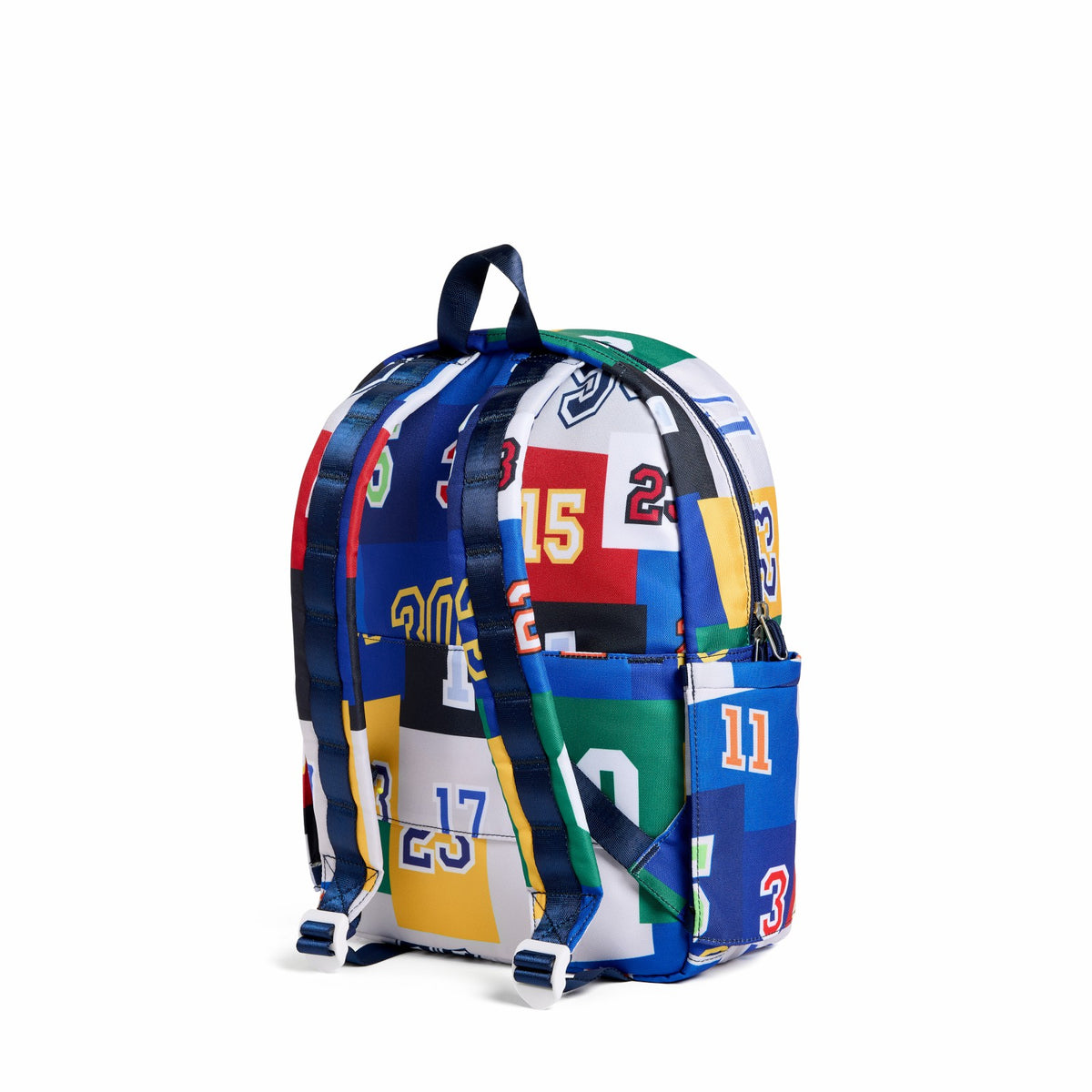 State Bags Quality - Kane Kids Travel Backpack Polyester Canvas Varsity Numbers