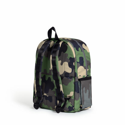State Bags Deals - Kane Kids Double Pocket Backpack Printed Canvas Camo Drip